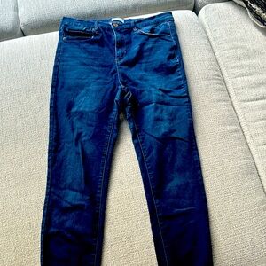 Nicole miller soho high rise skinny jeans size 12